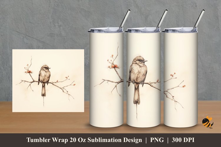 Old Times Tumbler Wrap Sublimation Design 2 example image 1