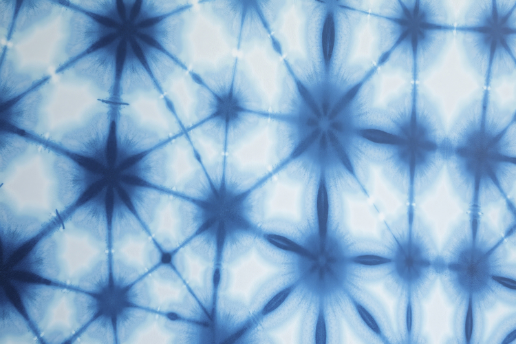 Shibori Fabric Pattern Background Wallpaper