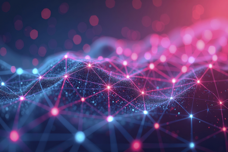 Network Flow Background Wallpaper