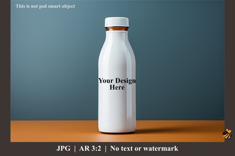 Small Bottle Mockup Design Illustration 2 example image 1