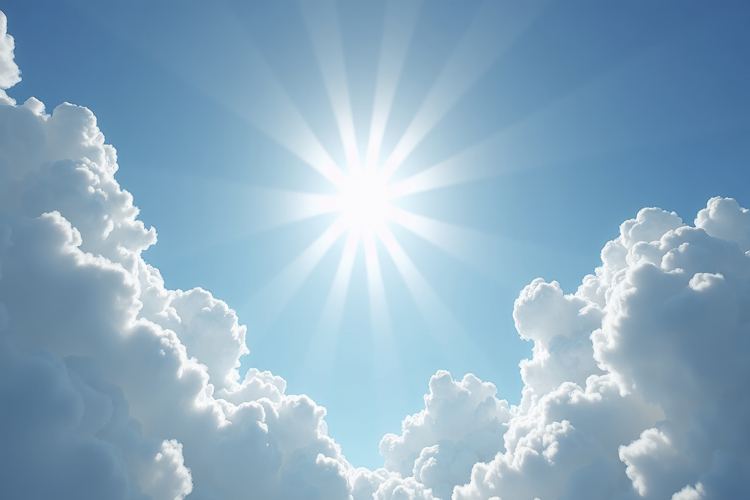 Blue Sky Texture Image 14