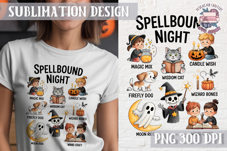Cute Halloween Clipart PNG Sublimation Cozy Ideas Tshirt
