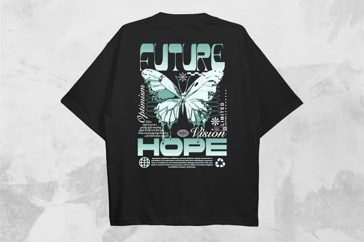 Future Hope Streetwear PNG T-shirt Design