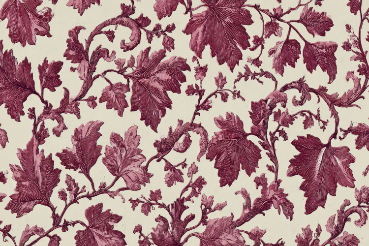 Pink Floral Pattern Background