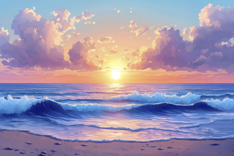 Ocean Background Image 7