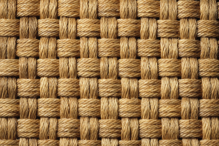Rattan Woven Texture Background