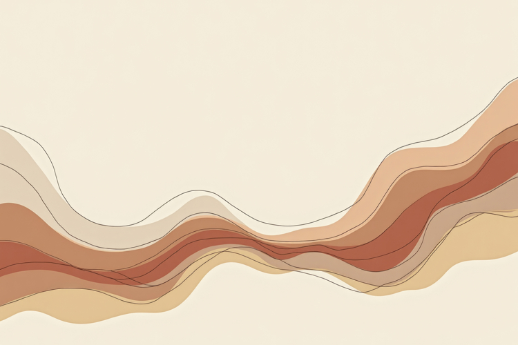 Wavy Lines Background Wallpaper