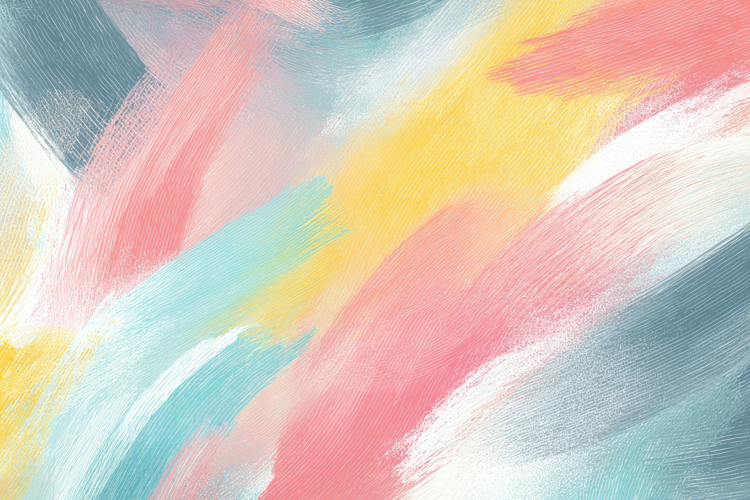 Pastel Brush Strokes Background Wallpaper
