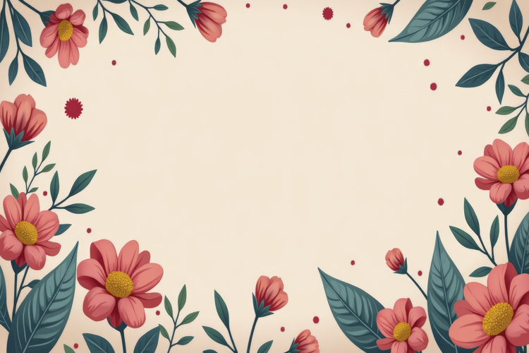 Floral Background Image 3