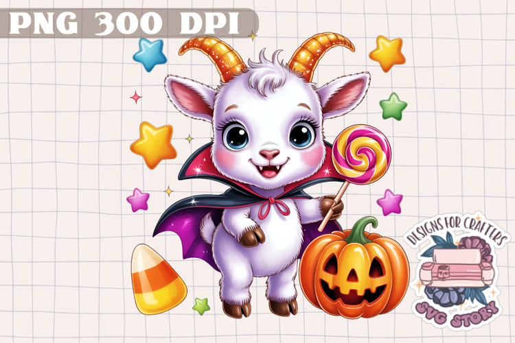 Cute Halloween Animal Autumn Sublimation design Fall KIds