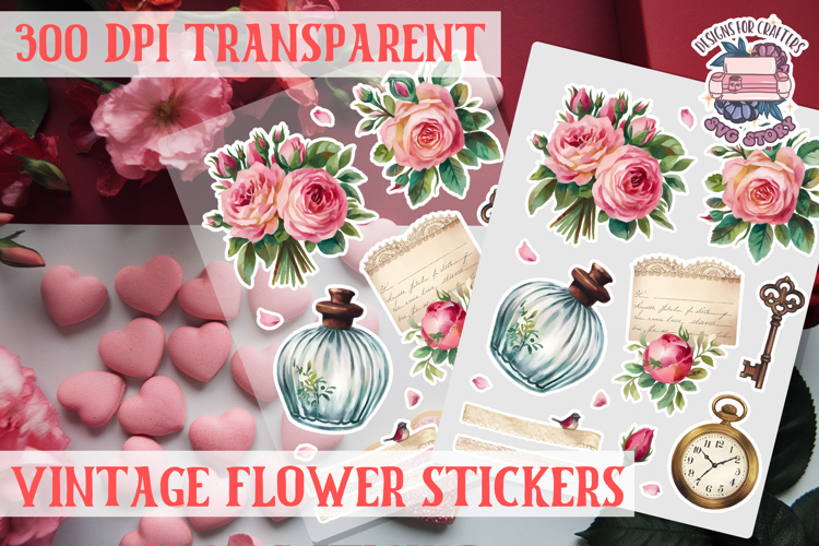 Retro Flowers Svg Image 21