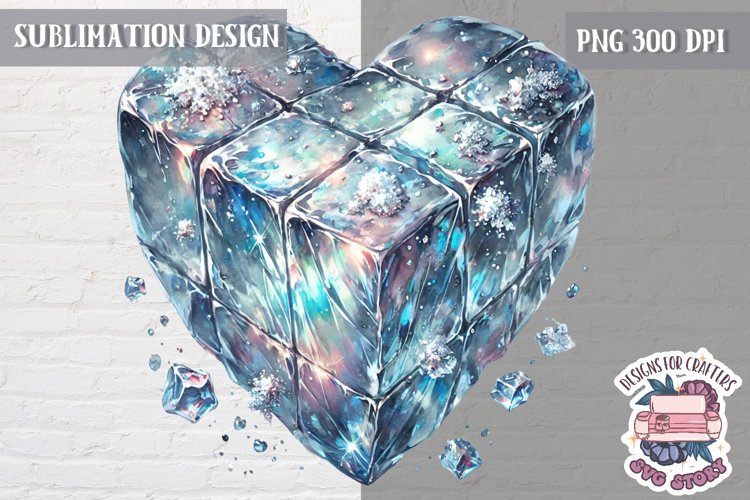 Valentine Heart Symbol Love Sublimation Design PNG Heart