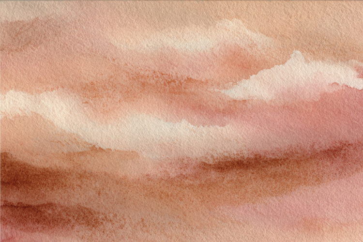 Orange Watercolor Background