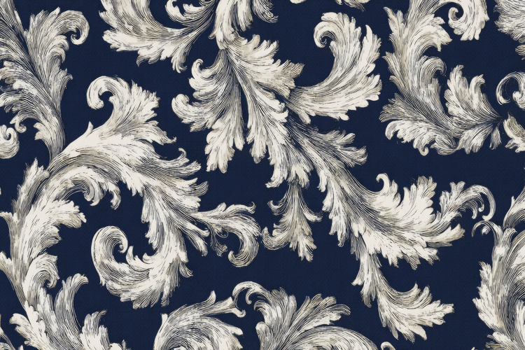 Acanthus Pattern Texture Background Wallpaper