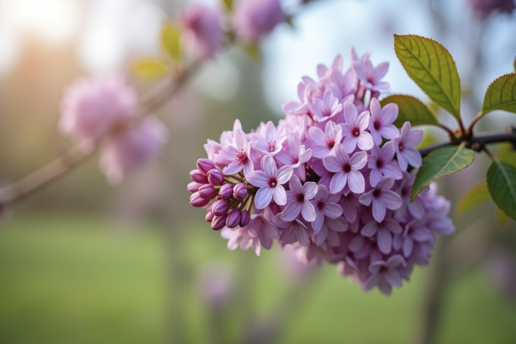 Common Lilac Background Wallpaper