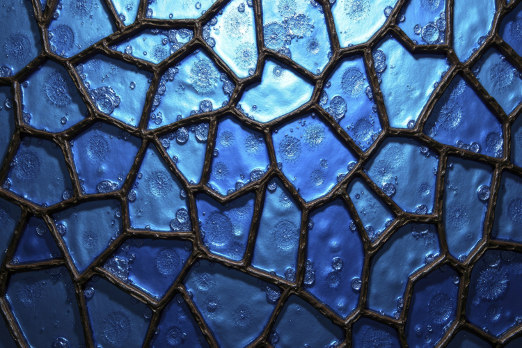 Stained Glass Texture Image 7