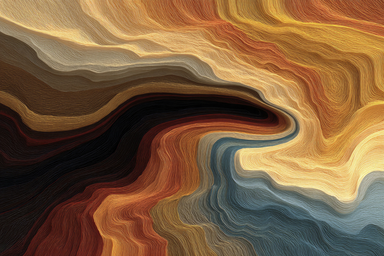 Abstract Colorful Wavy Lines Background Wallpaper