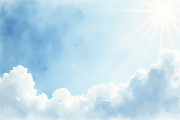 Blue Sky Texture Image 5