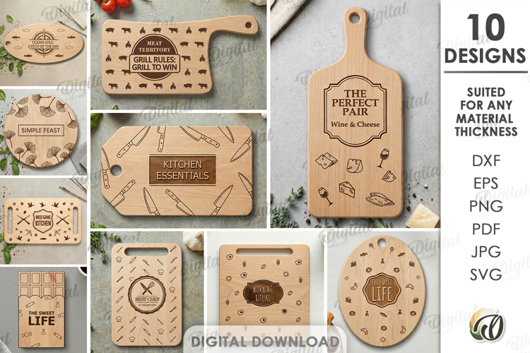 Cutting Board Designs Svg Image 21