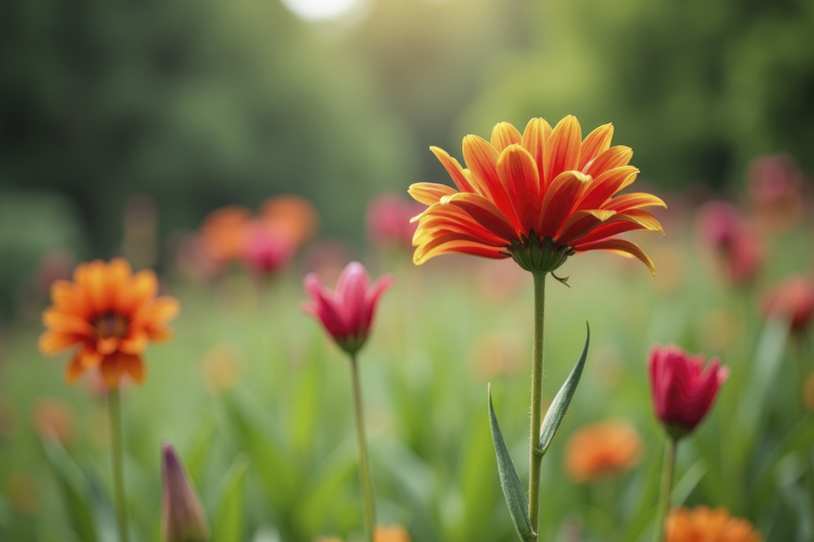 Gerbera Daisies Background Wallpaper