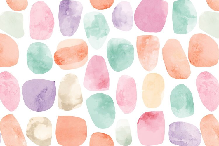 Abstract Watercolor Pattern example image 1