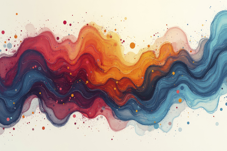 Vibrant Abstract Artwork Background Wallpaper