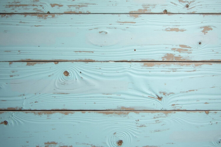 Turquoise Wooden Planks Background Wallpaper example image 1
