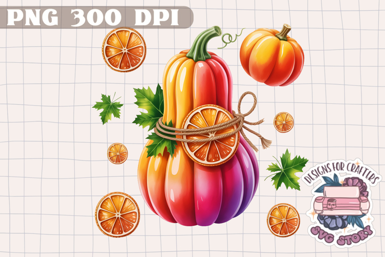 Fall Pumpkin Clipart Image 11