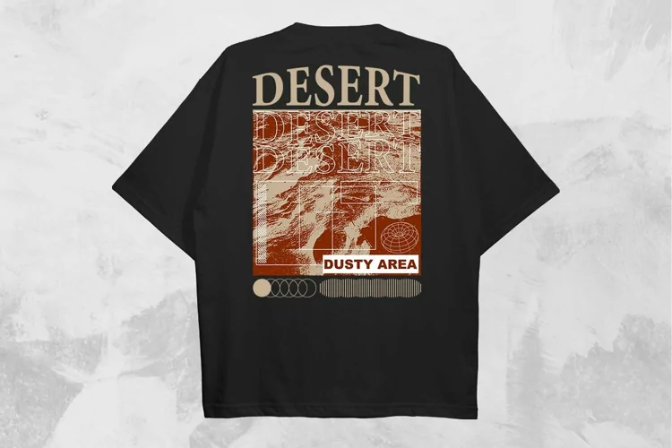 Desert Streetwear PNG T-shirt Design