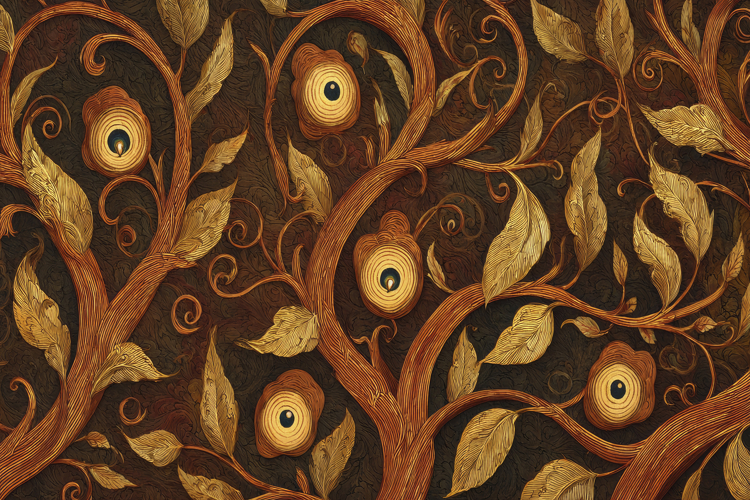 Elegant Leaves Background