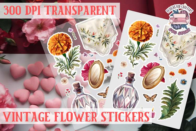 Retro Flowers Svg Image 20