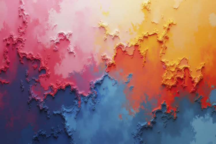Vibrant Abstract Colors Background Wallpaper