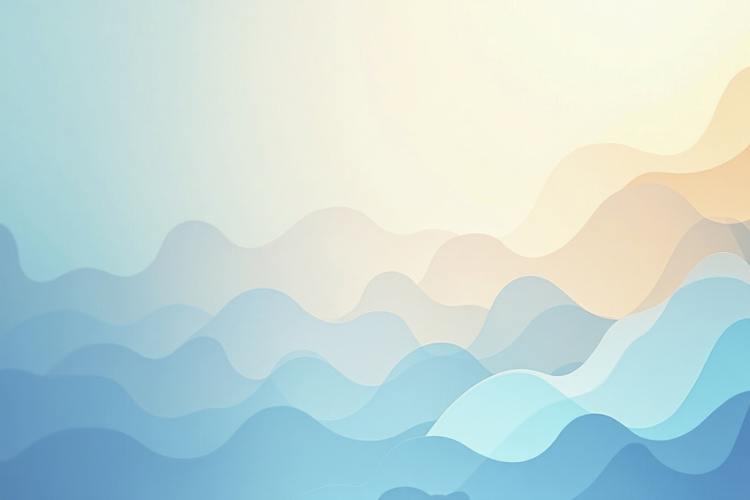 Layered Waves Background Wallpaper