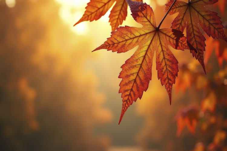 Autumn Leaves Background Wallpaper