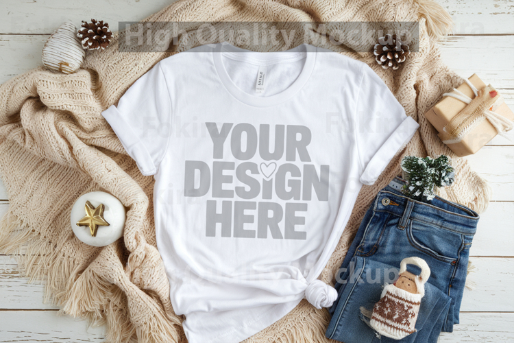 White Christmas Background Image 12