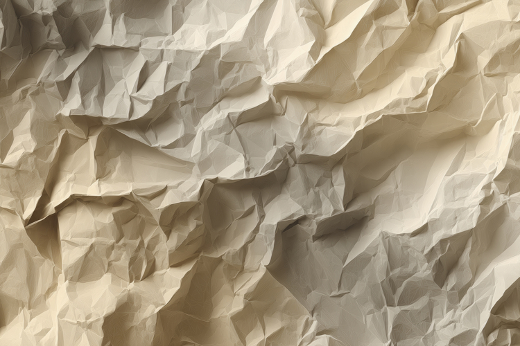 Crumpled Paper Texture Background