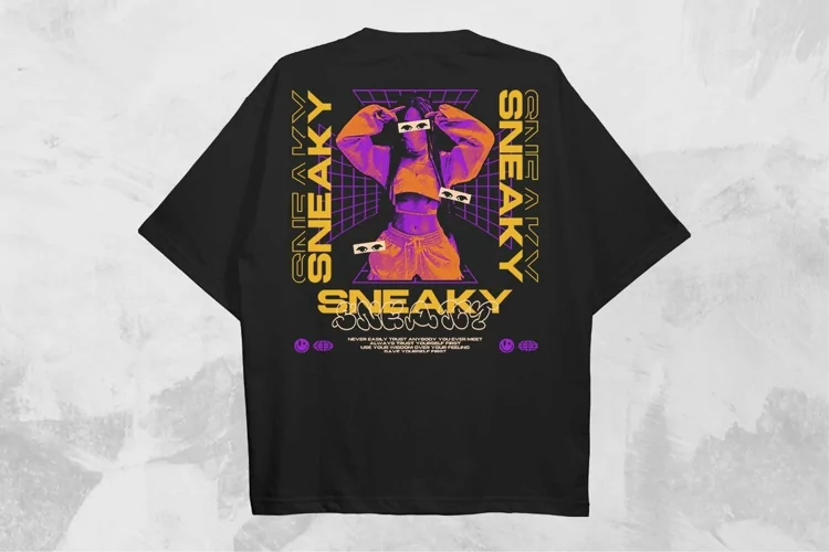 Sneaky Streetwear PNG T-shirt Design