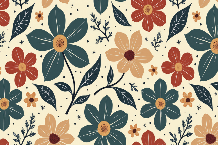 Flowers Texture Image 13