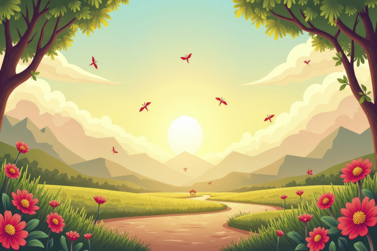 Landscape Background Image 16