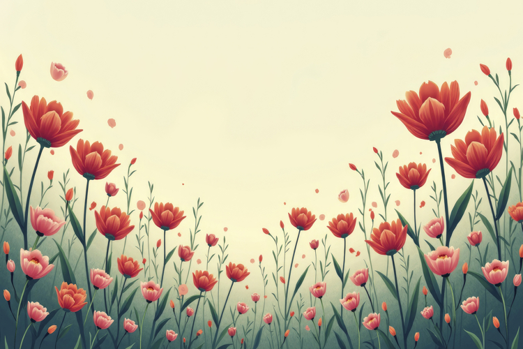 Field Of Flower Background