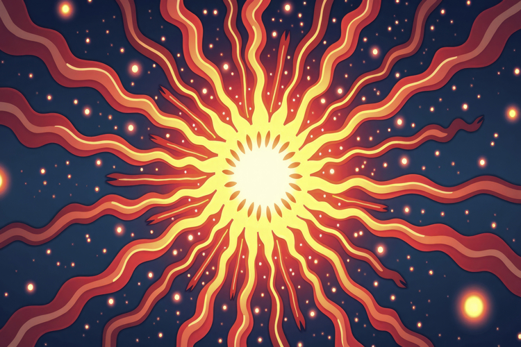 Sunburst Background Wallpaper