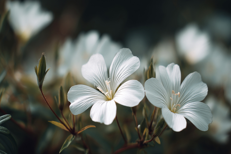 Evening Primrose Texture Background Wallpaper