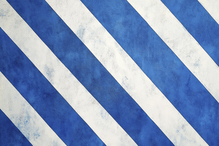 Diagonal Blue and White Stripes Texture Background Wallpaper