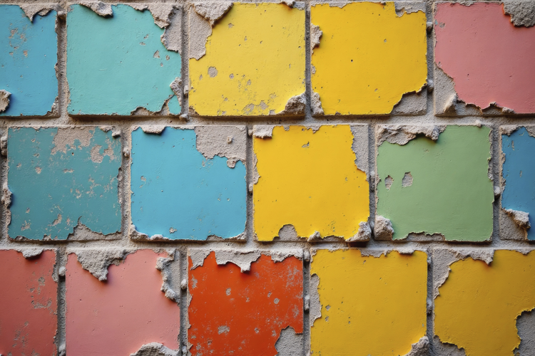 Weathered Bricks Background Wallpaper