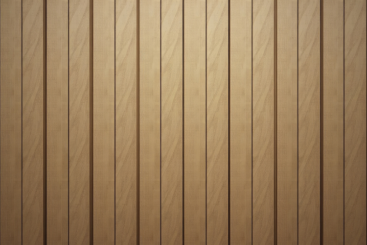 Light Oak Wood Wall Panels Background Wallpaper