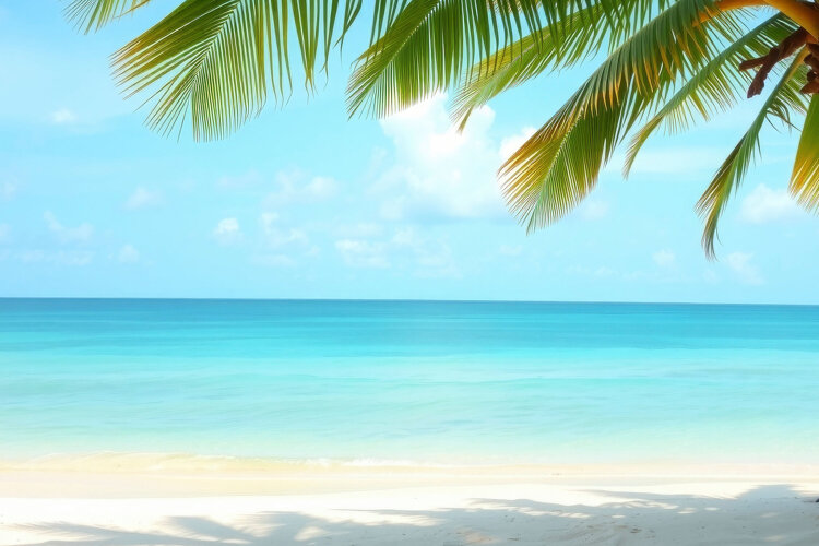 Tropical Island Background example image 1