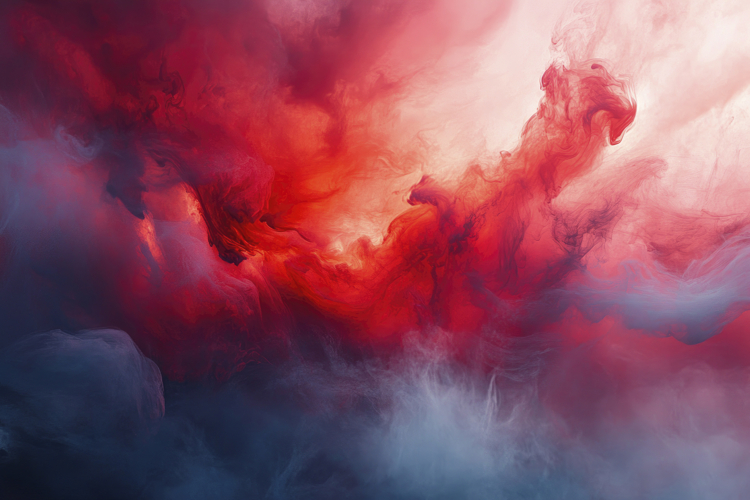 Red Smoke Background Image 9