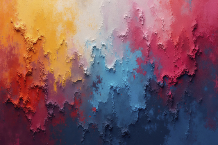Vibrant Abstract Painting Background Wallpaper