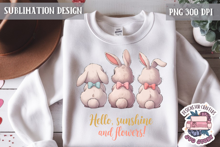 Cute Bunny Clipart Image 21