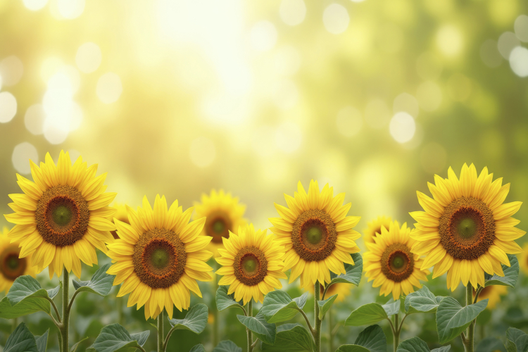 Sunflower Background Image 6